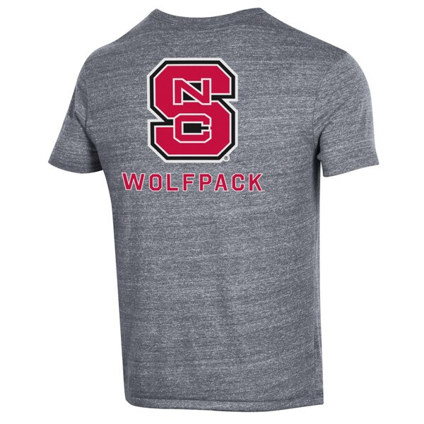 Grey Short Sleeve Tri-blend Tee - L